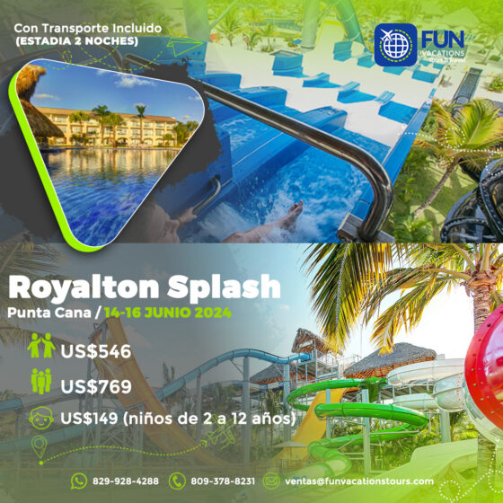 14 JUNIO ROYALTON SPLASH