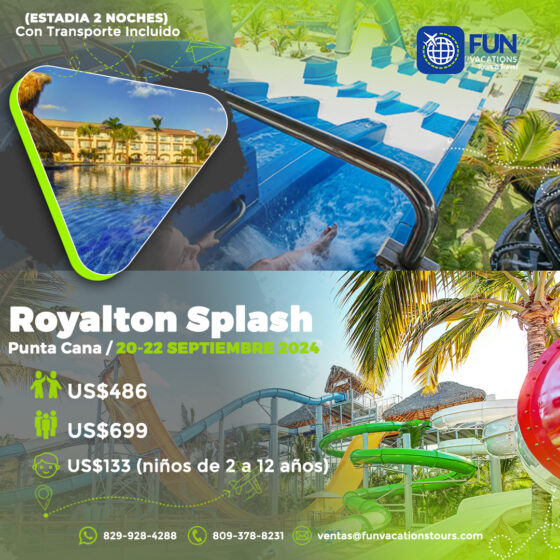 20-22 SEPTIEMBRE ROYALTON SPLASH