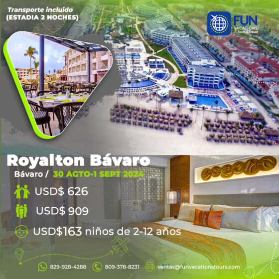 Royalton Bavaro 30agto-1sep